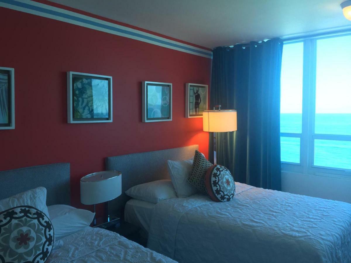 Ocean Front Studio Units Miami Beach Bagian luar foto
